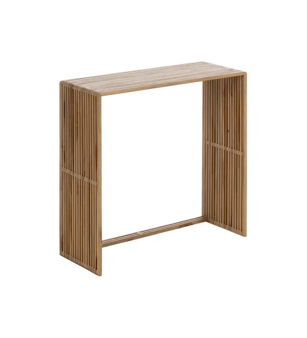 Zona-Design Zestaw 2 konsol BELLAMONTE 85 cm 75 cm drewno teak
