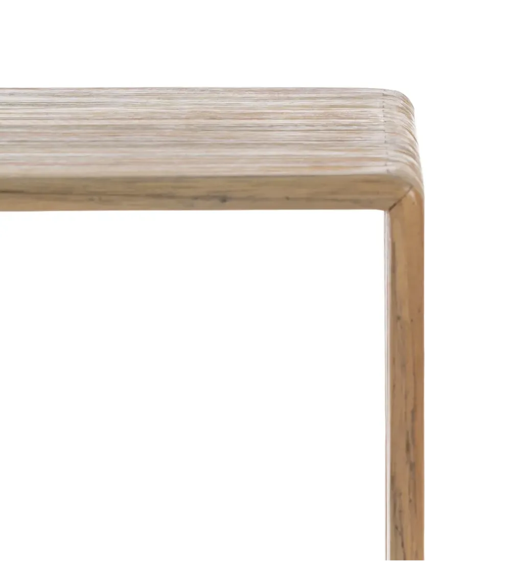 Zona-Design Zestaw 2 konsol BELLAMONTE 85 cm 75 cm drewno teak