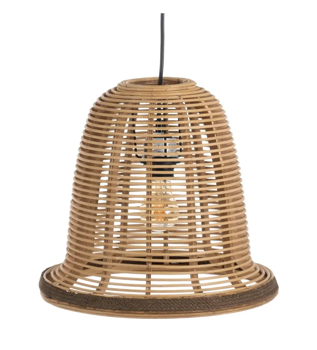 Zona-Design Zestaw 2 lamp wiszących WIESEM 41 i 33 cm naturalne