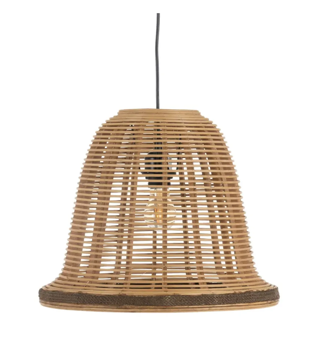 Zona-Design Zestaw 2 lamp wiszących WIESEM 41 i 33 cm naturalne