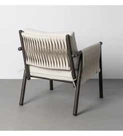 Zona-Design Zestaw mebli ogrodowych KADARMO czarnobiałe
