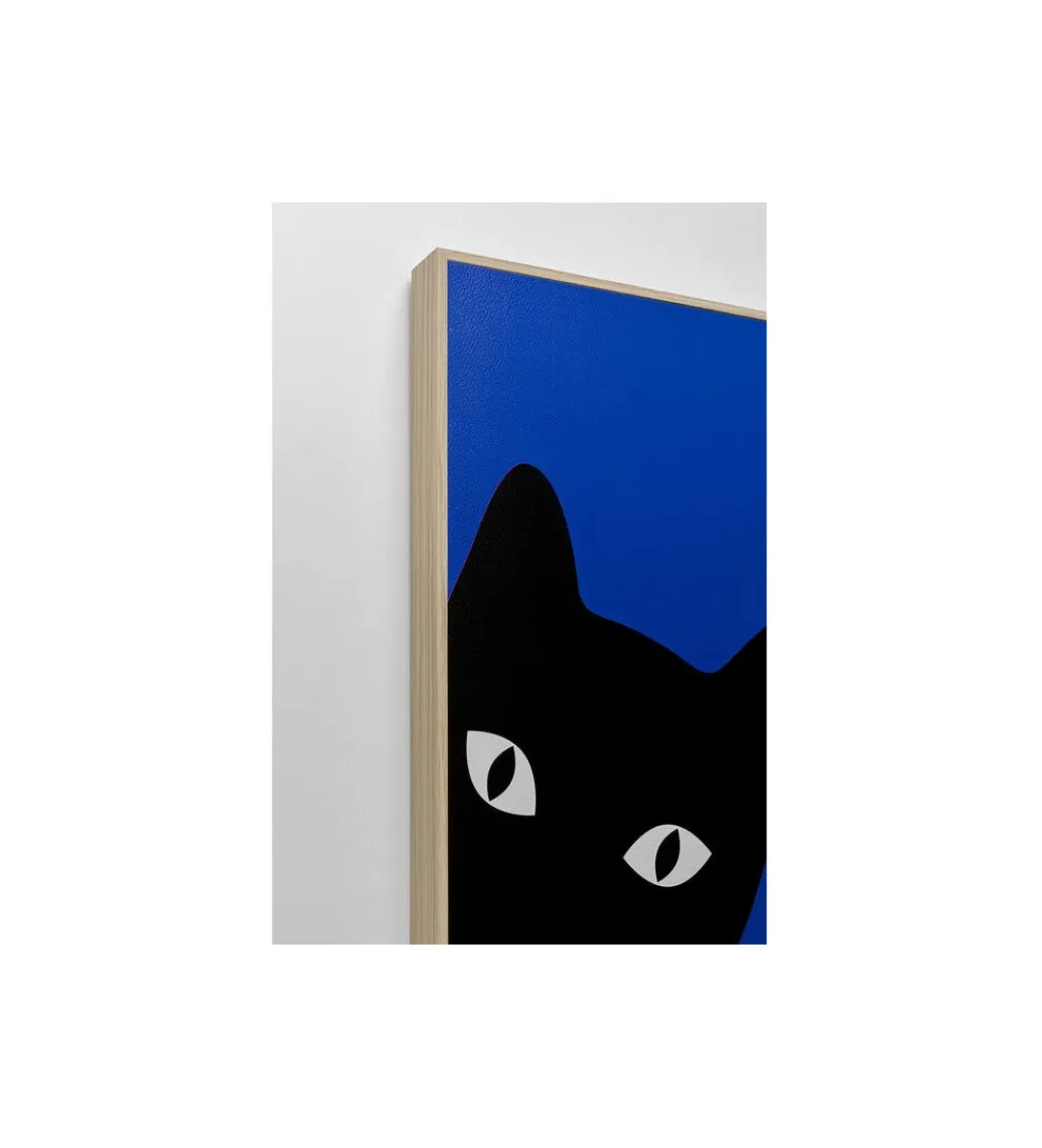 KDesign Zestaw 2 obrazów CIAO GATTO 60 x 40 cm