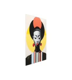 KDesign Zestaw 2 obrazów MUSE RETRO LADY 30 x 40 cm
