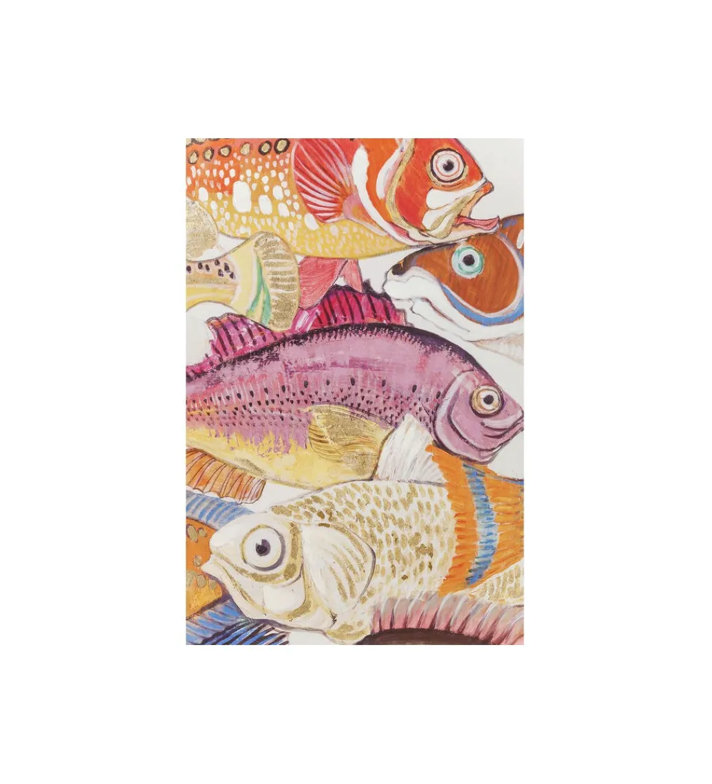 KDesign Zestaw 2 obrazów TOUCHED FISH MEETING