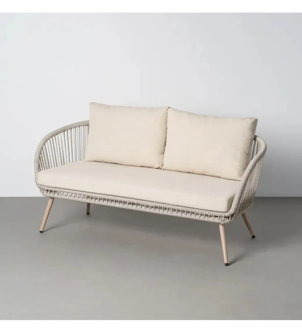 Zona-Design Zestaw ogrodowy DUNA sofa 153 cm dwa fotele 74 cm stolik 66 cm