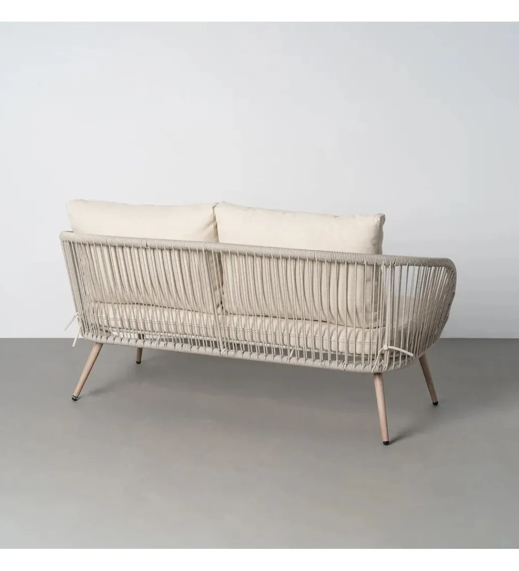 Zona-Design Zestaw ogrodowy DUNA sofa 153 cm dwa fotele 74 cm stolik 66 cm