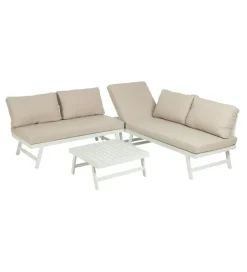 Zona-Design Zestaw ogrodowy KORNIO 3 sofy + stolik