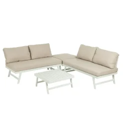 Zona-Design Zestaw ogrodowy KORNIO 3 sofy + stolik