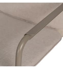Zona-Design Zestaw ogrodowy OMAMA Szary 2 fotele + sofa + stolik
