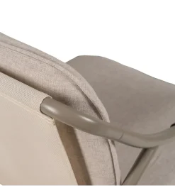 Zona-Design Zestaw ogrodowy OMAMA Szary 2 fotele + sofa + stolik