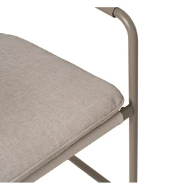 Zona-Design Zestaw ogrodowy OMAMA Szary 2 fotele + sofa + stolik