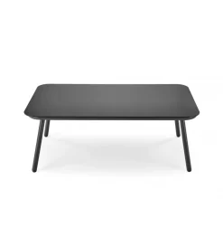 Halmar Zestaw ogrodowy ROCCA ciemnoszary - sofa + 2 x fotel + ława