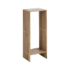 Zona-Design Zestaw 2 regałów BELLAMONTE drewno teak 86 cm 68 cm