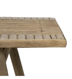 Zona-Design Zestaw stolików BAMBÚ 60 cm 42 cm bambus