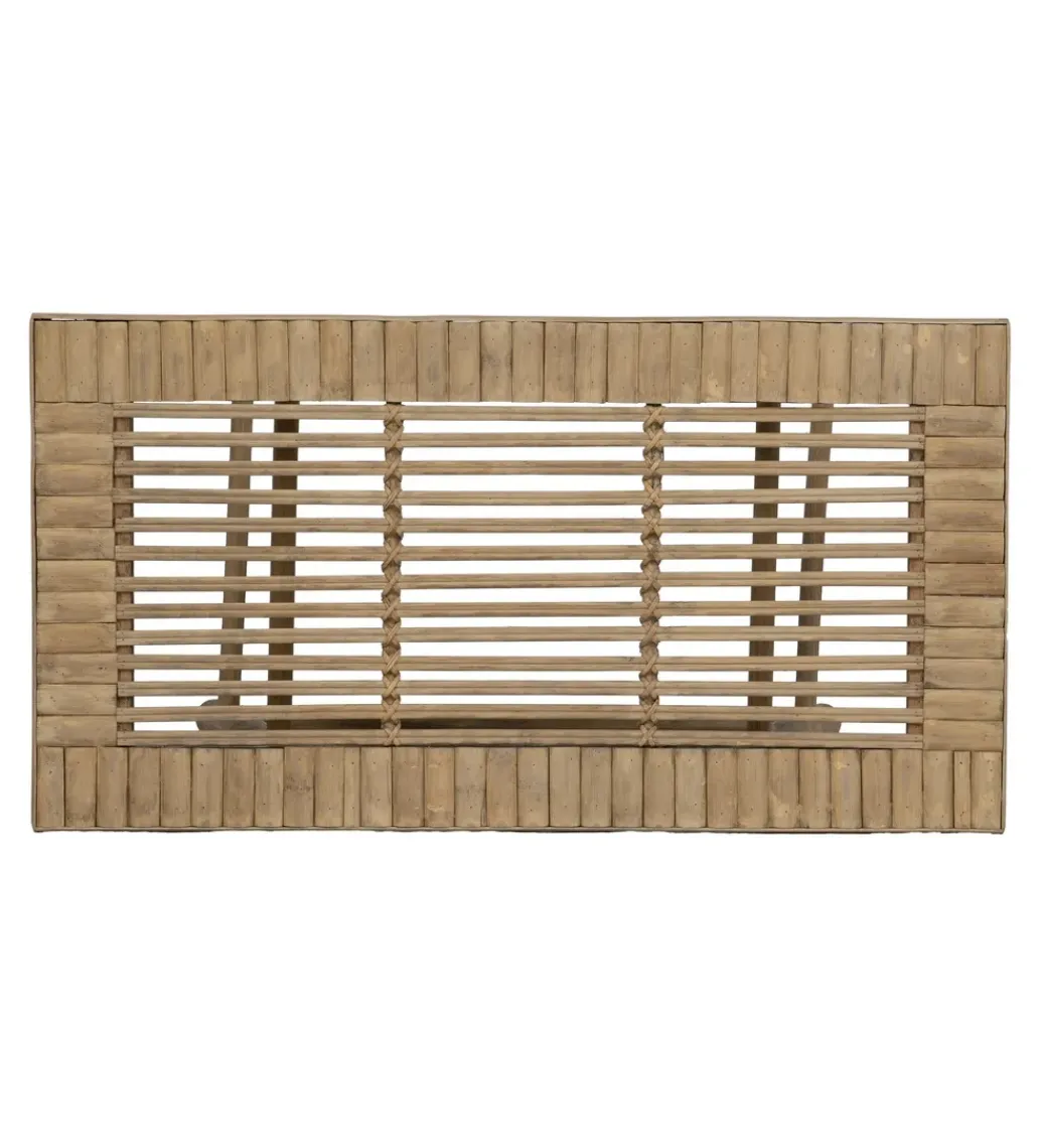 Zona-Design Zestaw stolików BAMBÚ 60 cm 42 cm bambus