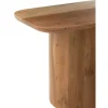 J-Line Zestaw 2 stolików kawowych ACATA 60 cm 80 cm drewno akacja