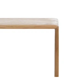 Zona-Design Zestaw 2 stolików kawowych BELLAMONTE 85 cm 75 cm drewno teak