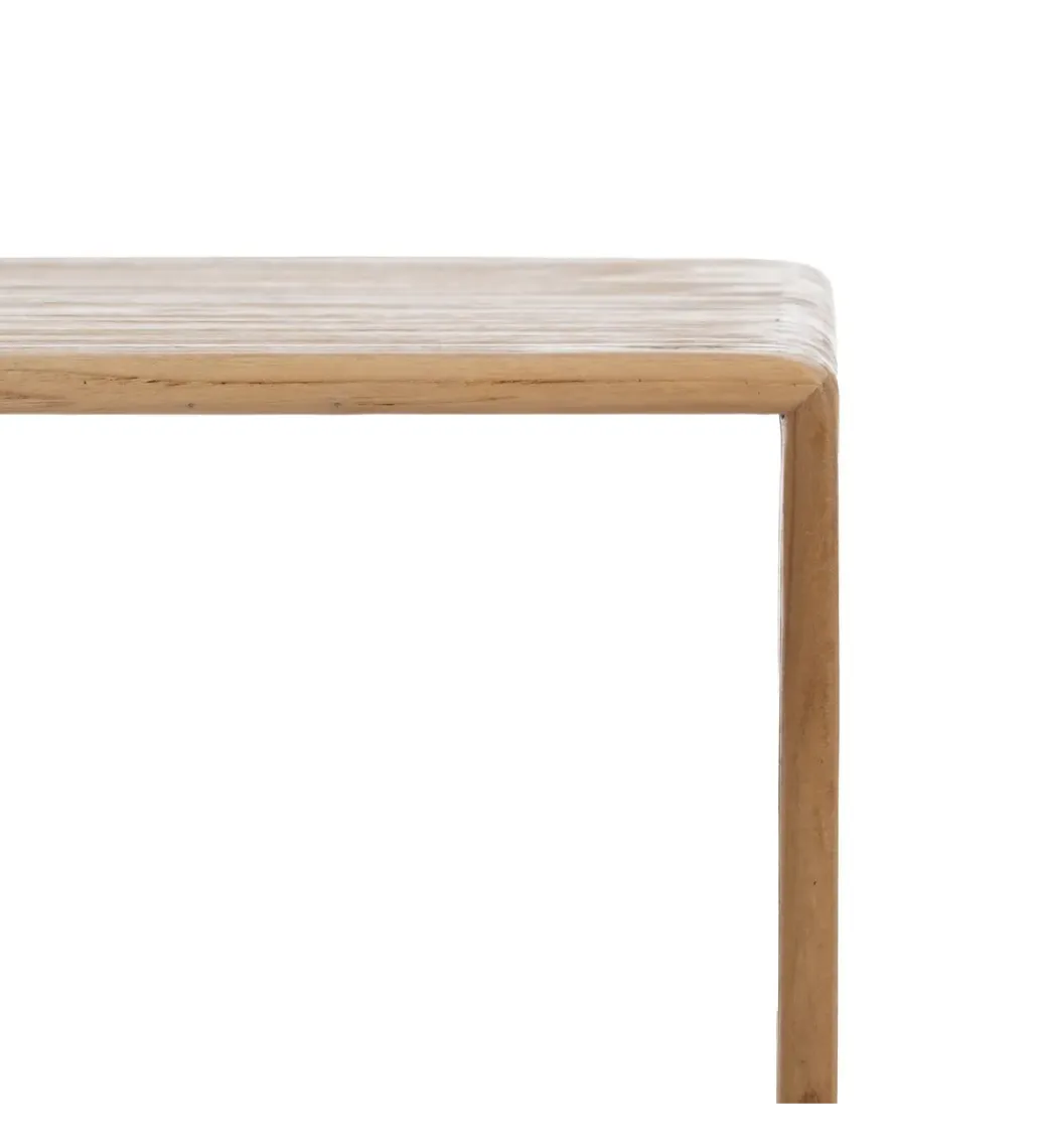 Zona-Design Zestaw 2 stolików kawowych BELLAMONTE 85 cm 75 cm drewno teak