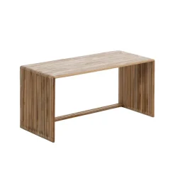 Zona-Design Zestaw 2 stolików kawowych BELLAMONTE 85 cm 75 cm drewno teak