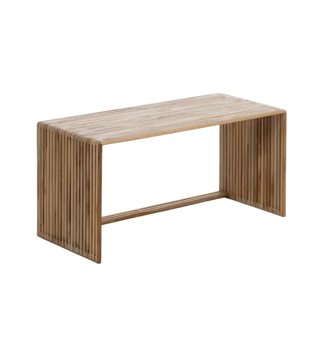 Zona-Design Zestaw 2 stolików kawowych BELLAMONTE 85 cm 75 cm drewno teak