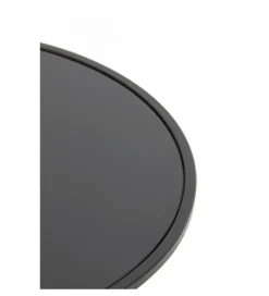 L&L Zestaw 2 stolików kawowych DUARTE 65 cm 75 cm czarne