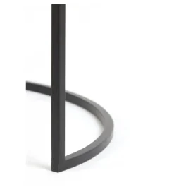 L&L Zestaw 2 stolików kawowych DUARTE 65 cm 75 cm czarne