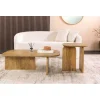 Invicta Interior Zestaw 2 stolików kawowych GATSBY 100 cm 45 cm drewno mango