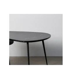 Zona-Design Zestaw 2 stolików kawowych NOVAJ 87 i 83 cm czarne