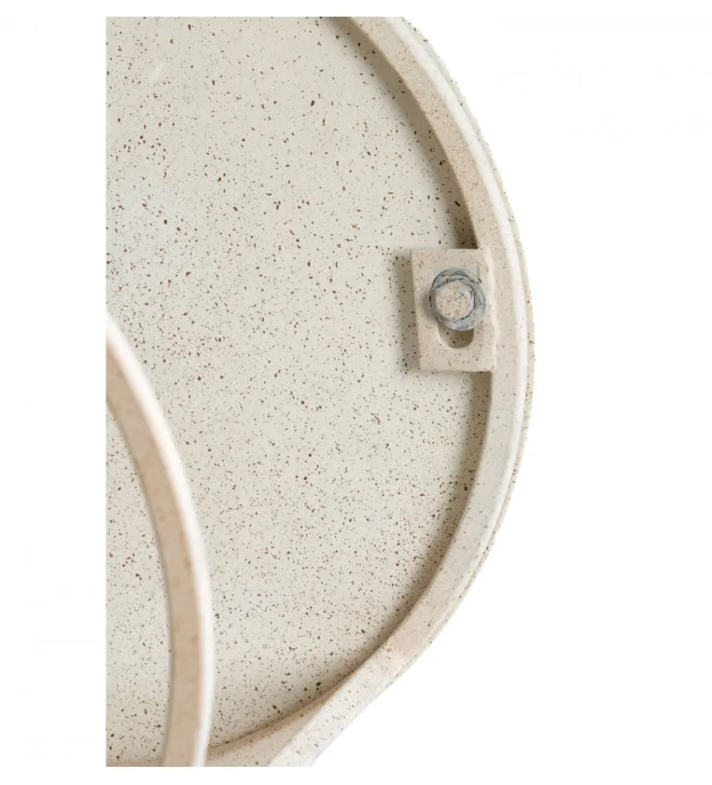 L&L Zestaw 2 stolików kawowych SADAR 50 cm 52 cm