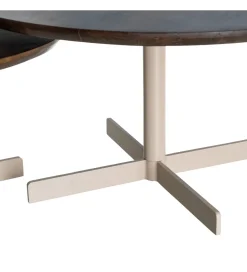 Zona-Design Zestaw 2 stolików kawowych TEKAN 80 cm