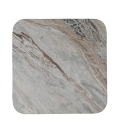 Zona-Design Zestaw 2 stolików kawowych UGUP 100 cm i 80 cm marmur