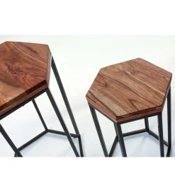 Imeri Zestaw stolików YUDYRA 45 cm & 35 cm