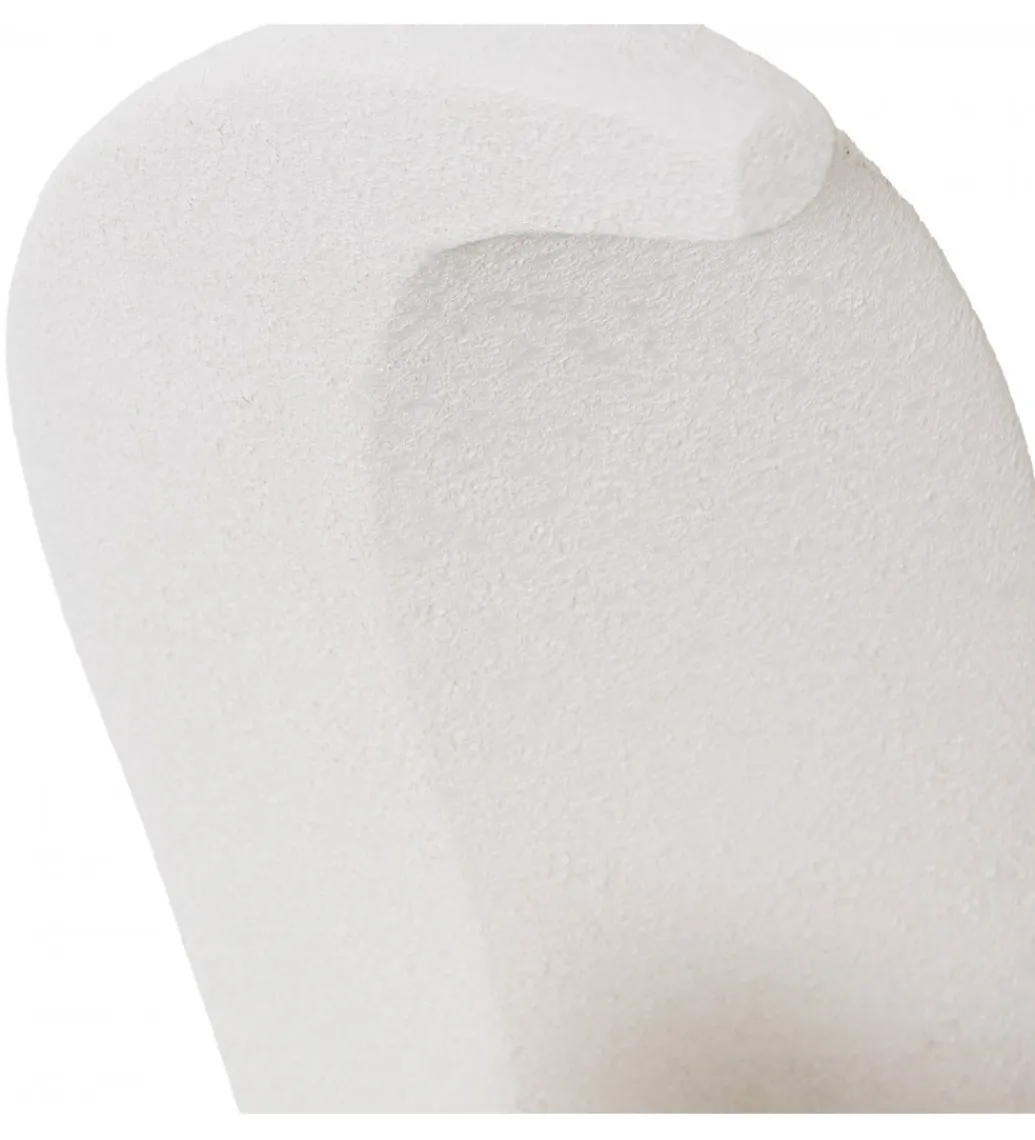 Exclusivas Zestaw 2 wazonów SANDY 42 cm 33 cm ceramika beżowa